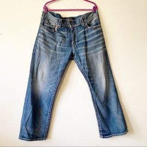 Mens Silver Zac Jeans